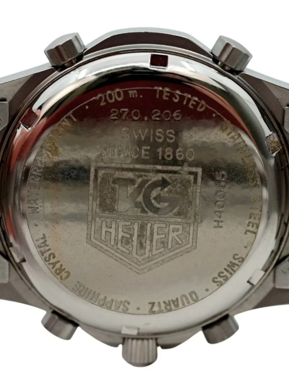 Tag Heuer 38mm Men's Professional 2000 Series Ani-Digi Chronograph Watch 270.206
